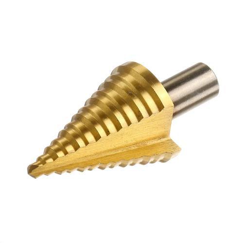 5-35mm HSS Titanium Step Cone Drill Bit High Speed Steel Wood Steel Hole Cutter in Pakistan thumbnail 3
