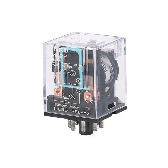 LMk2p Electromagnetic Relay 10A 250VAC - 24VDC
