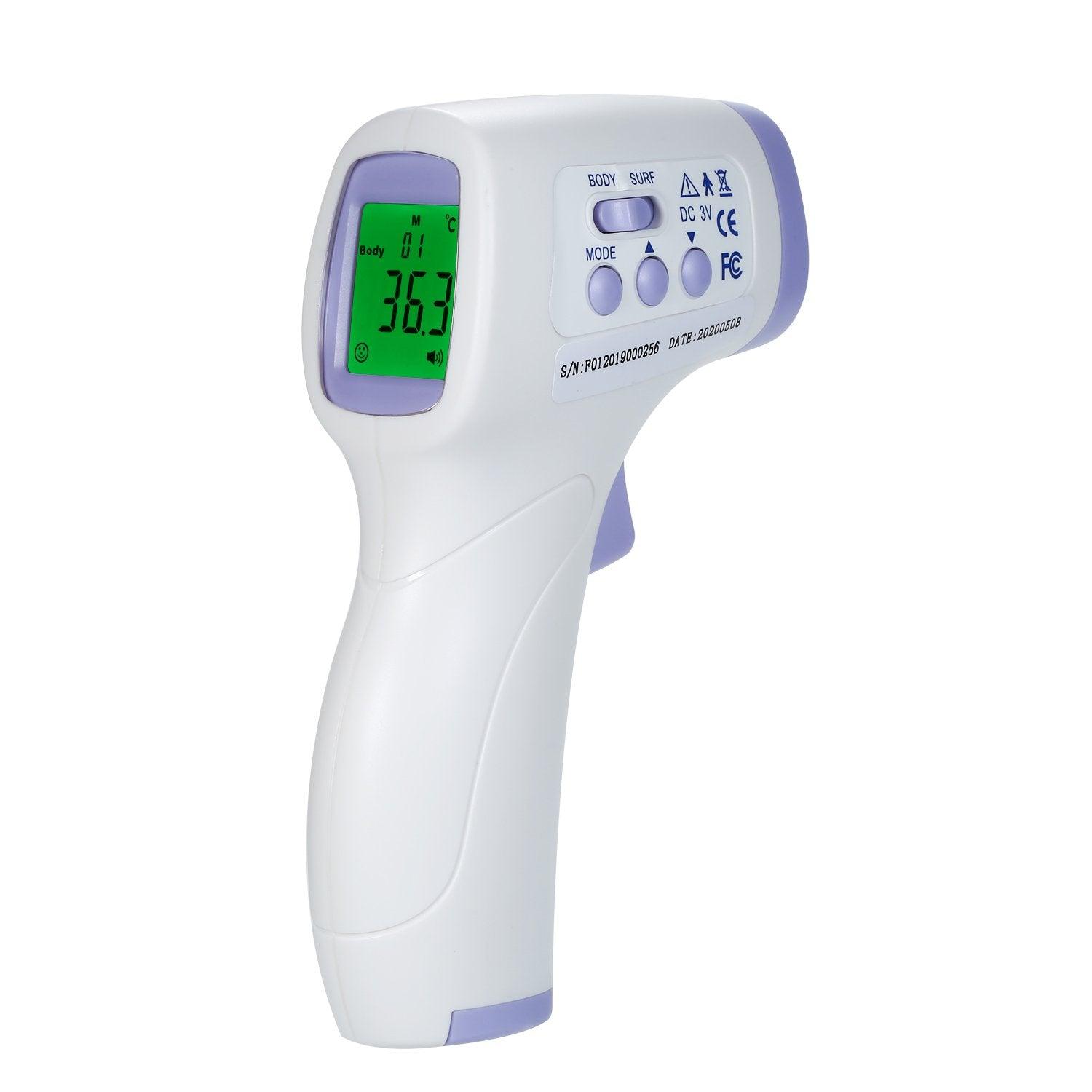 Digital Infrared Non Contact Body Forehead Thermometer Gun