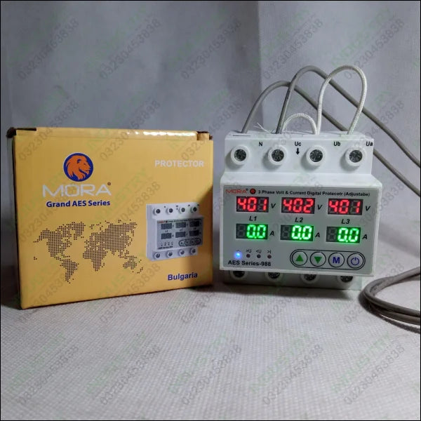 MR-FVA Adjustable 3-Phase Voltage & Phase Sequence Monitoring Relay in Pakistan