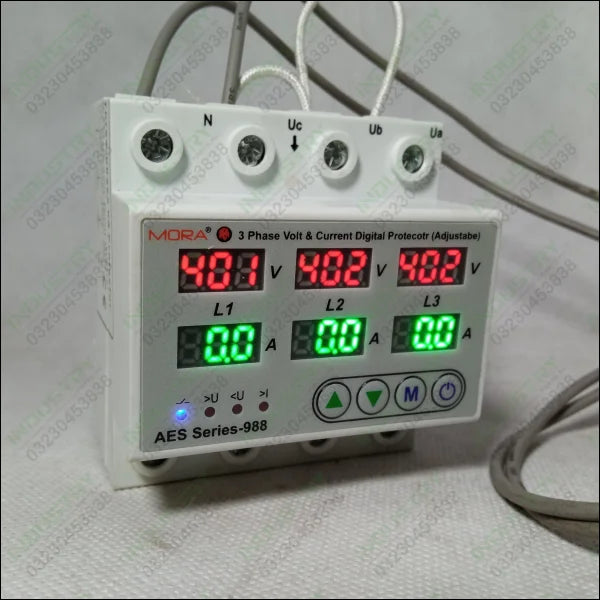 MR-FVA Adjustable 3-Phase Voltage & Phase Sequence Monitoring Relay in Pakistan thumbnail 3