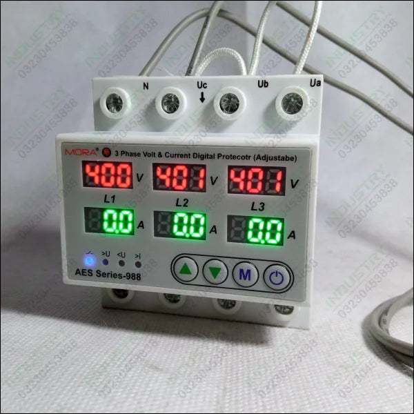 MR-FVA Adjustable 3-Phase Voltage & Phase Sequence Monitoring Relay in Pakistan thumbnail 4