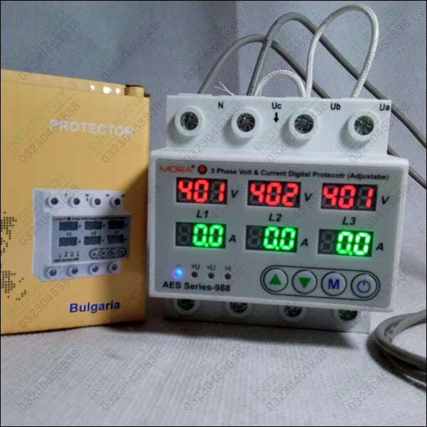 MR-FVA Adjustable 3-Phase Voltage & Phase Sequence Monitoring Relay in Pakistan thumbnail 5