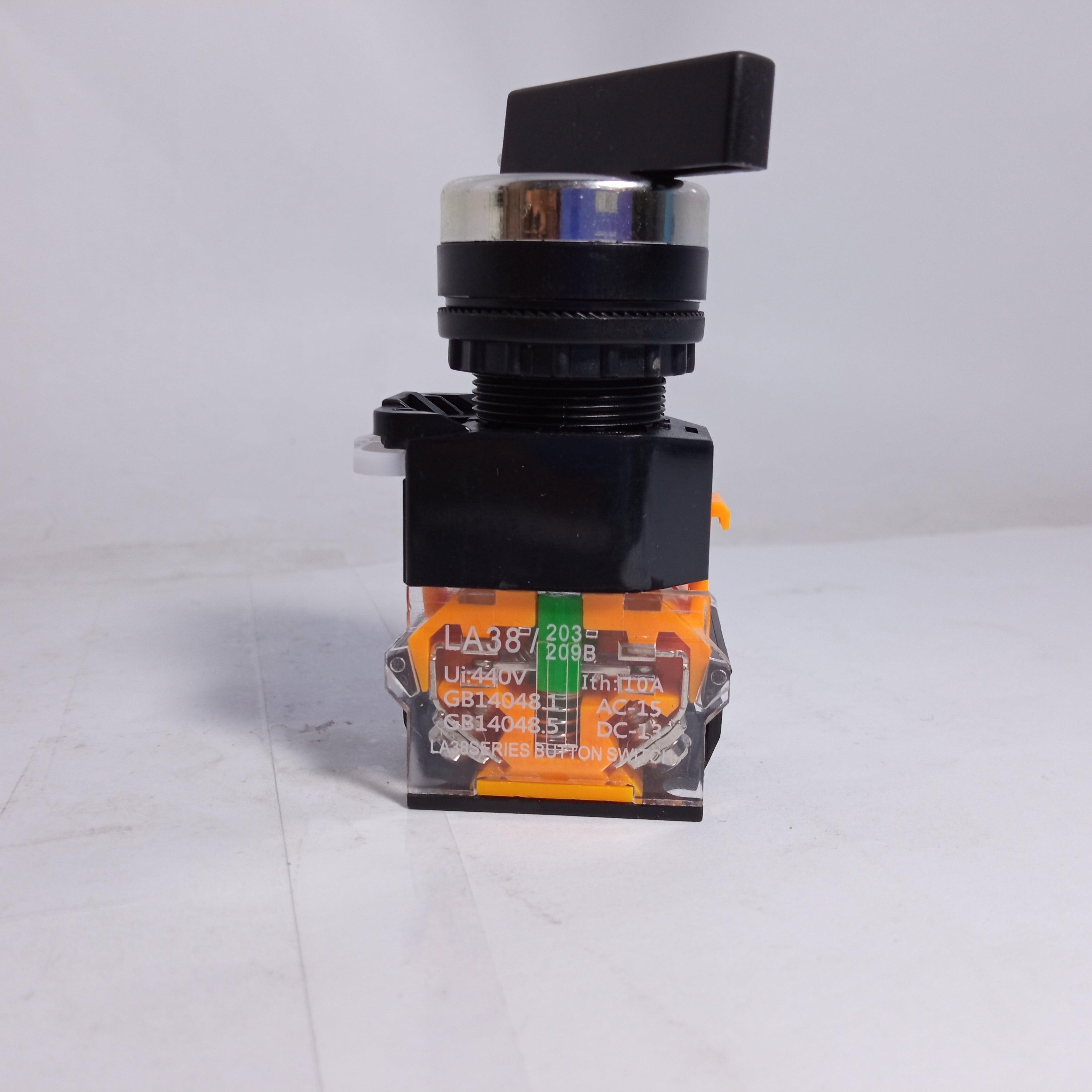Circular Electrical Rotary Switches, Selector switch tik tik in Pakistan - 2 Position thumbnail 2