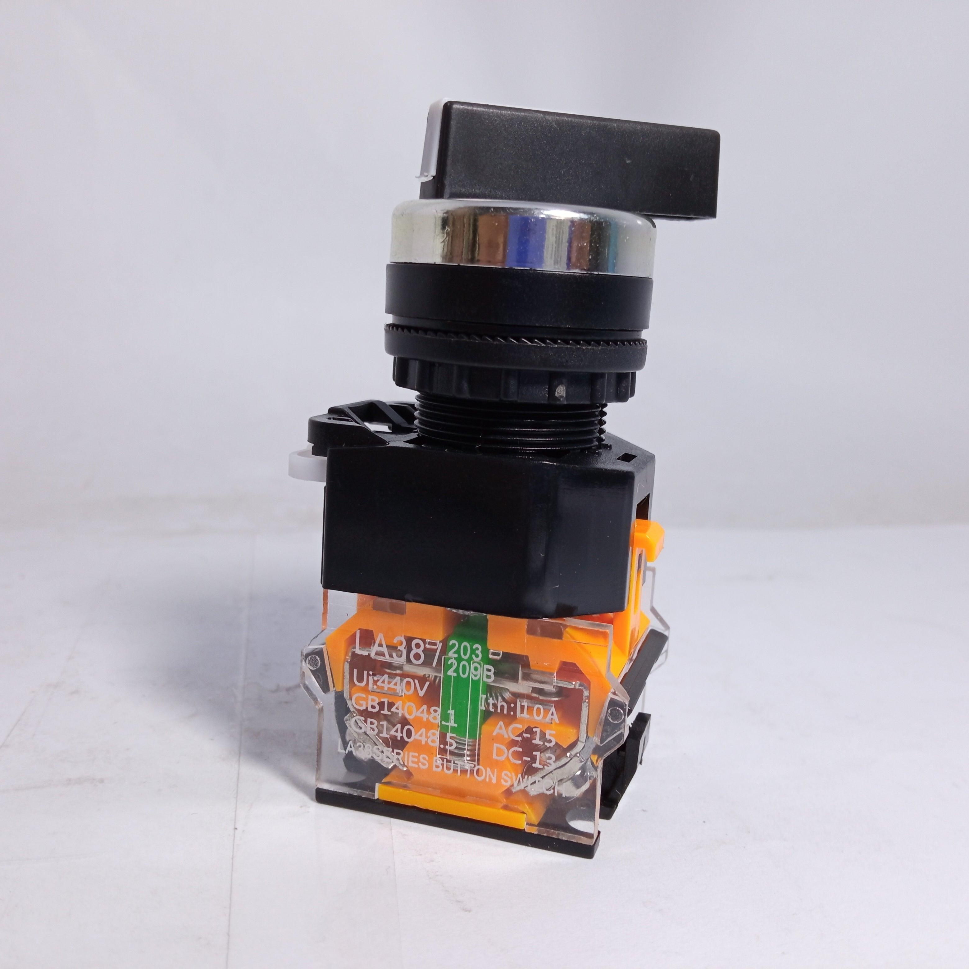 Circular Electrical Rotary Switches, Selector switch tik tik in Pakistan - 2 Position thumbnail 3
