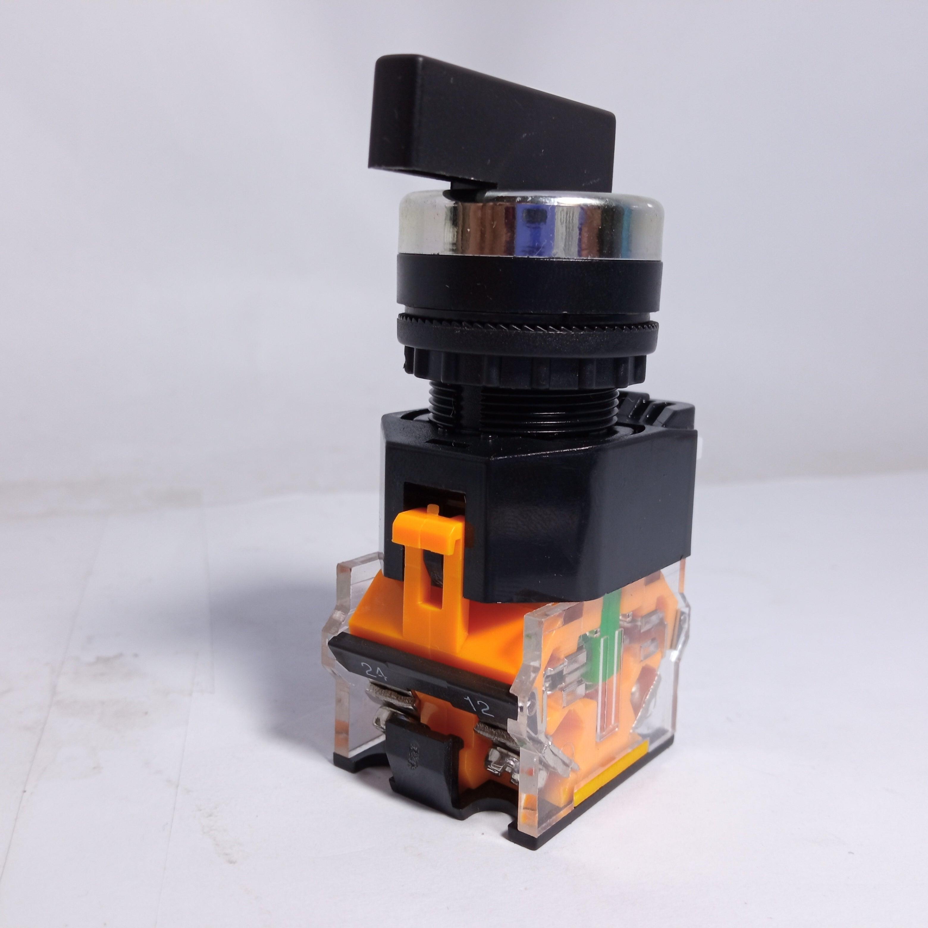 Circular Electrical Rotary Switches, Selector switch tik tik in Pakistan - 3 Position
