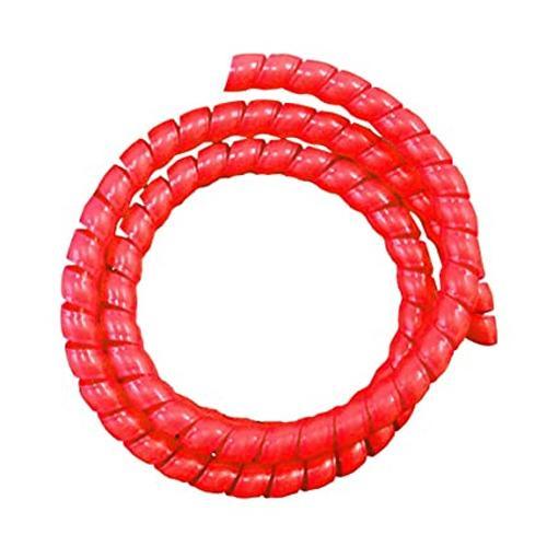 Red Insulation Spiral Sleeves for Cable Management 3meter in length - 12mm