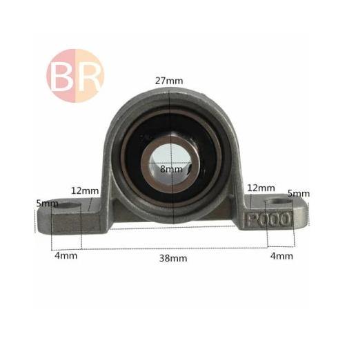 Kp08 Kp Bearing Insert Shaft Support Spherical Roller Zinc Alloy thumbnail 5