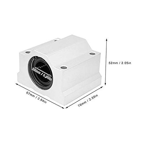 Aluminum Closed Linear Motion Ball Bearing Slide Block thumbnail 2