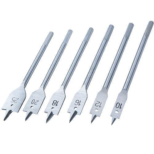 Drill Bit Set 6 Pieces Assorted Sizes Woodworking Drill Bits thumbnail 3