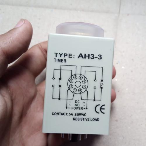 AH3-3 Multi Range Time Delay Relay Ah3 3 Timer Relay in Pakistan - 220v thumbnail 6