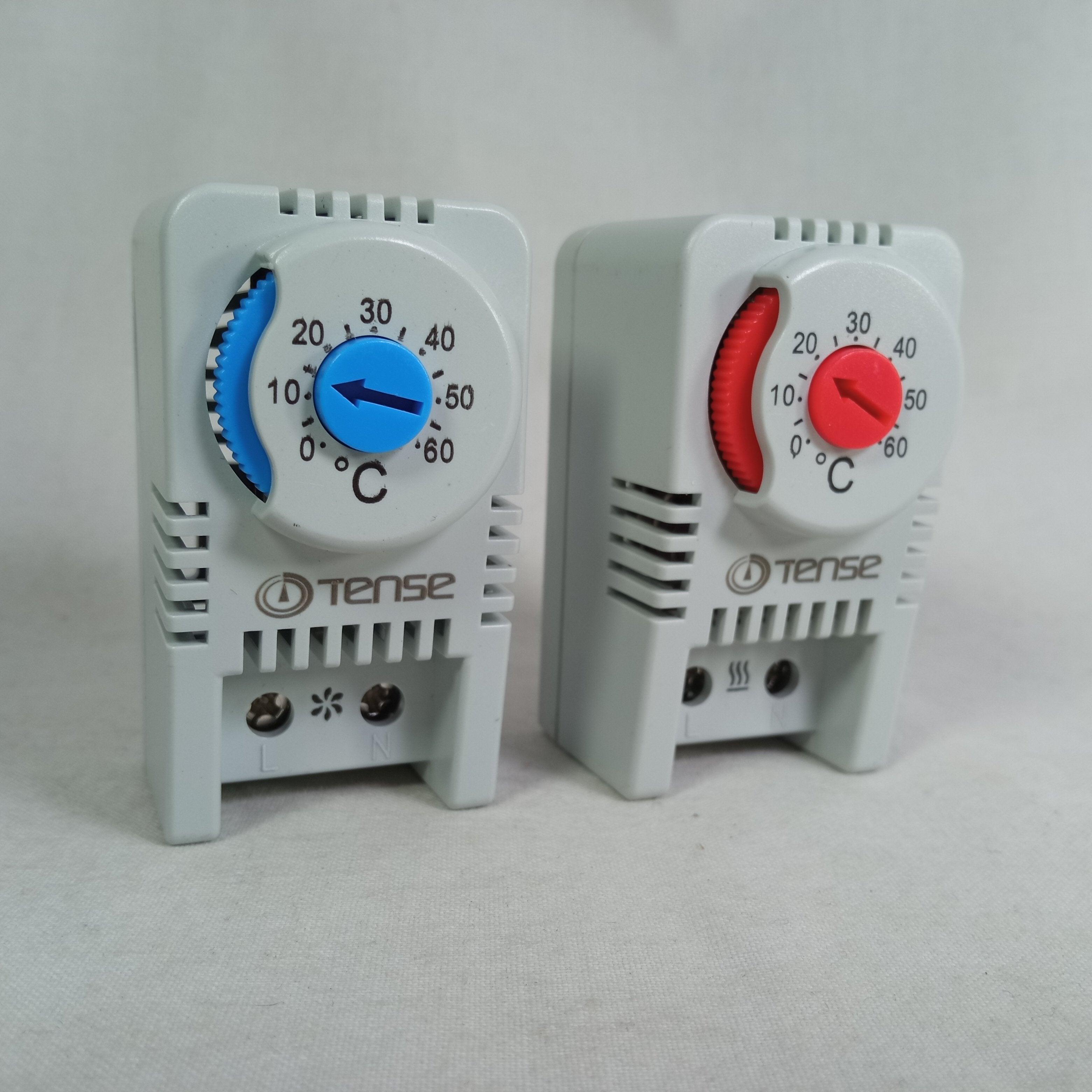 Tense Thermostat DSTS01-C Normal Open Temperature Controller Kts011 in Pakistan - Blue