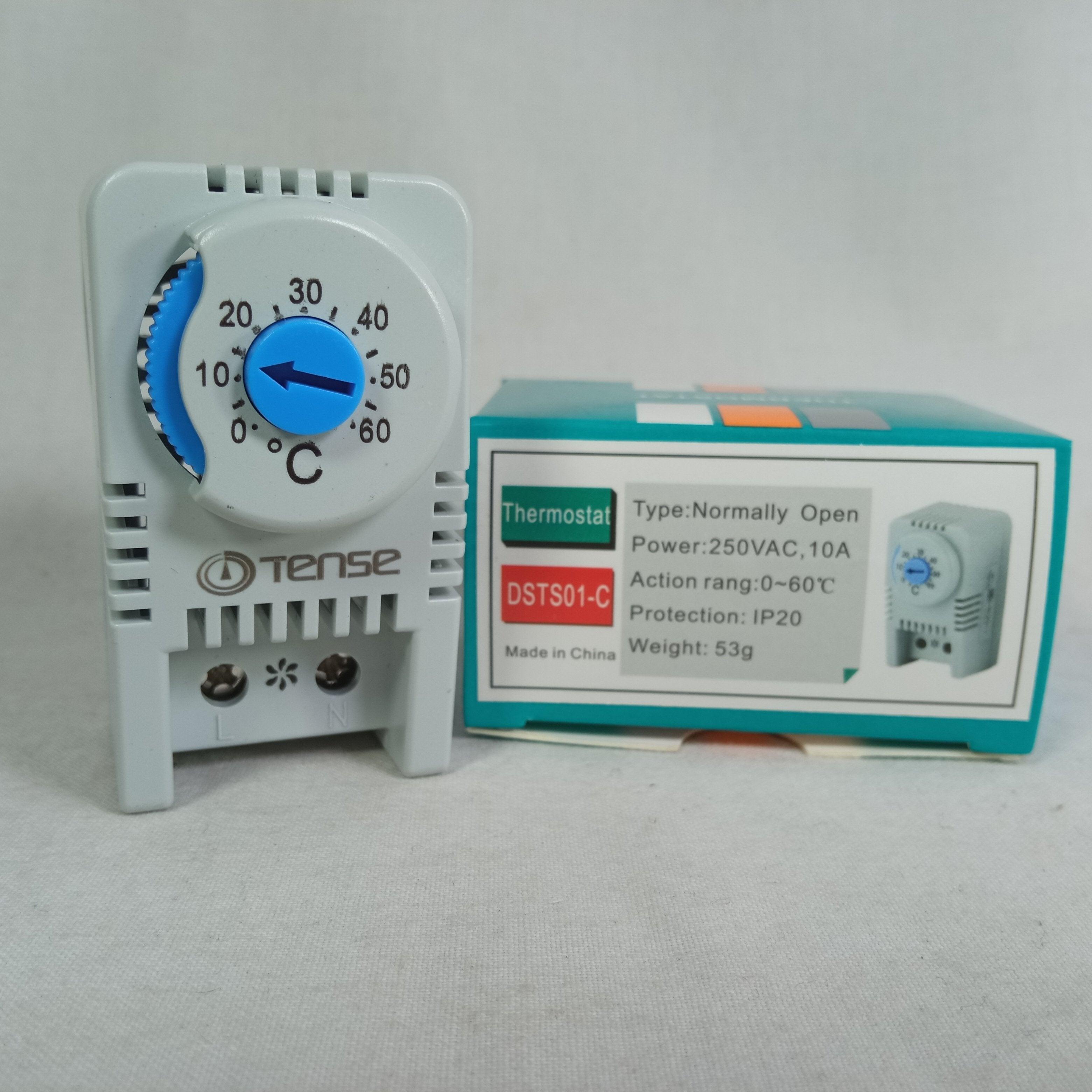 Tense Thermostat DSTS01-C Normal Open Temperature Controller Kts011 in Pakistan - Blue thumbnail 2