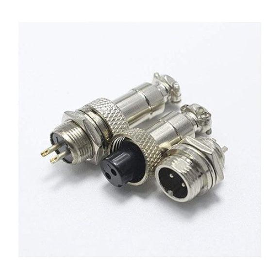 XLR  Cable Connector 12mm Chassis Mount in Pakistan - 6 pins thumbnail 6