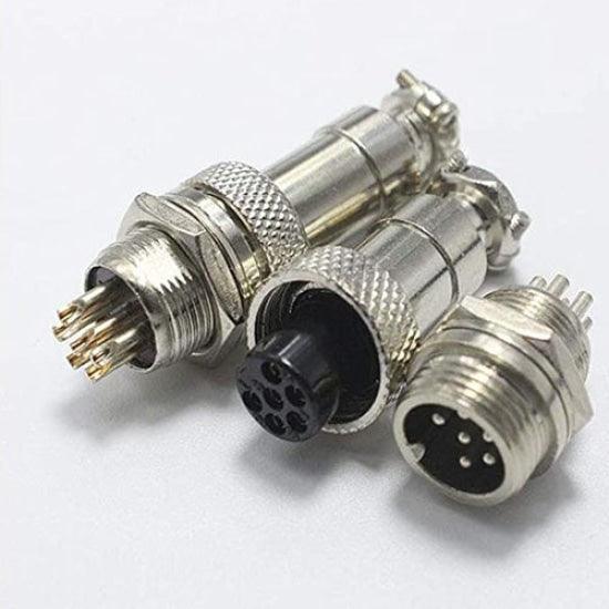 XLR  Cable Connector 12mm Chassis Mount in Pakistan - 5 pins thumbnail 5