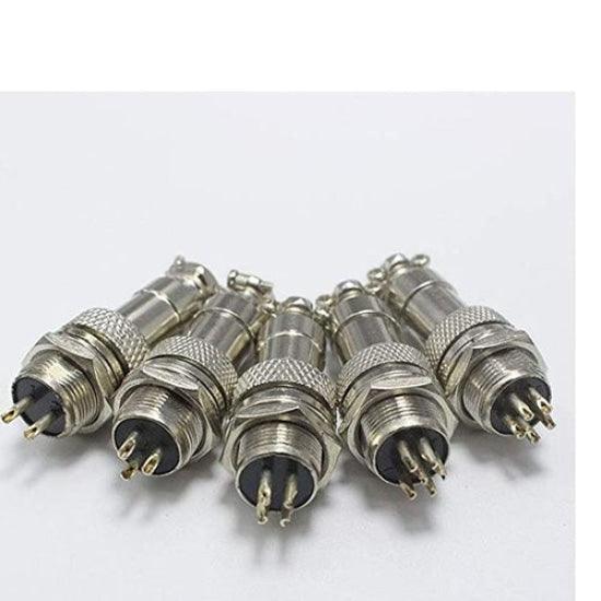 XLR  Cable Connector 12mm Chassis Mount in Pakistan - 7 pins