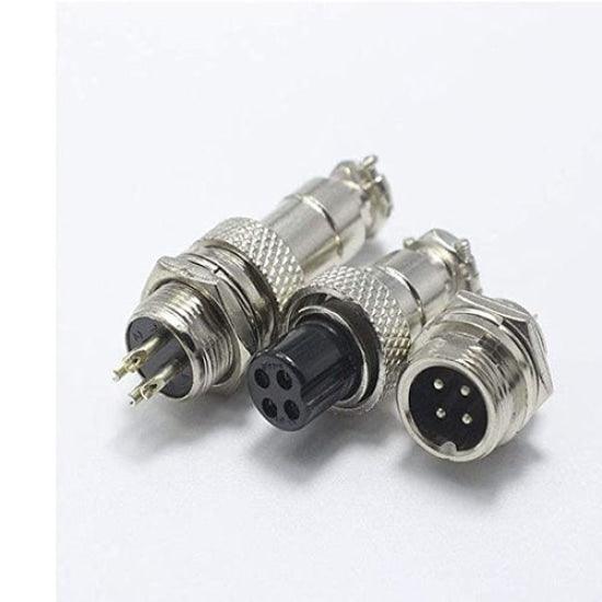 XLR  Cable Connector 12mm Chassis Mount in Pakistan - 7 pins thumbnail 3