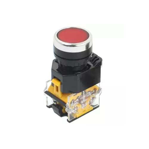 22mm Mount 10A 380V DPST Red Green Momentary Push Button Switch in Pakistan - Red thumbnail 3