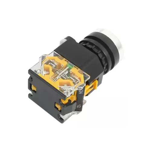 22mm Mount 10A 380V DPST Red Green Momentary Push Button Switch in Pakistan - Red thumbnail 4