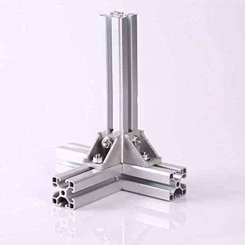Aluminum Profile Aluminium Extrusion For CNC And 3D Printer Silver in Pakistan - V-2080-1 Meter (BLACK) thumbnail 5