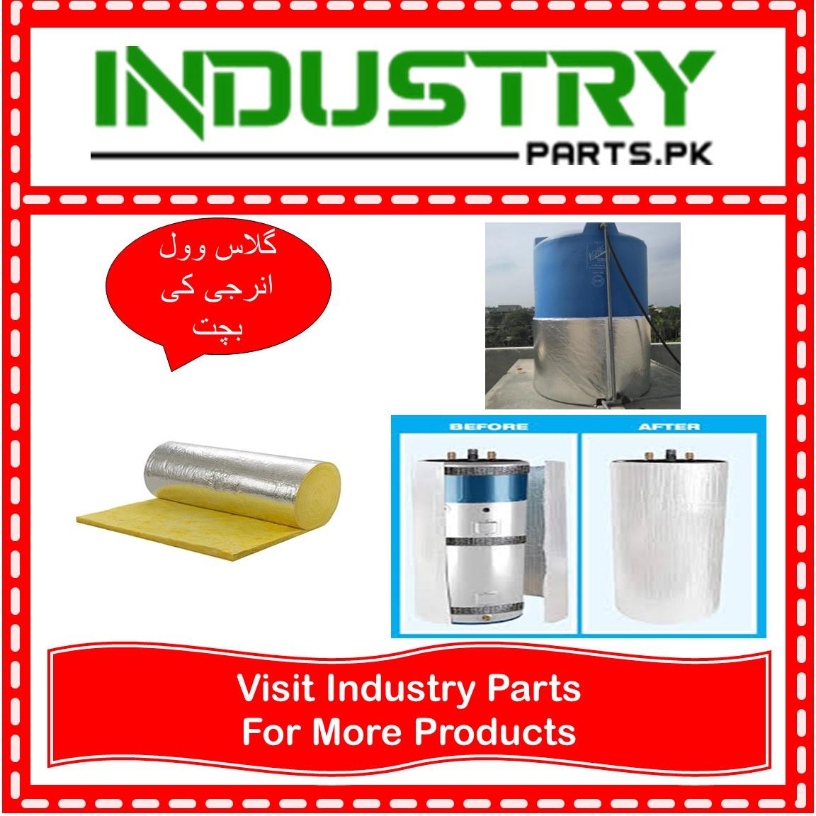Fiber Glass Wool  roll heat resistant heat insulator in Pakistan - Half Roll thumbnail 2