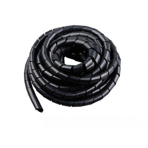 Black PVC Spiral Sleeve 3meter in length - 25mm