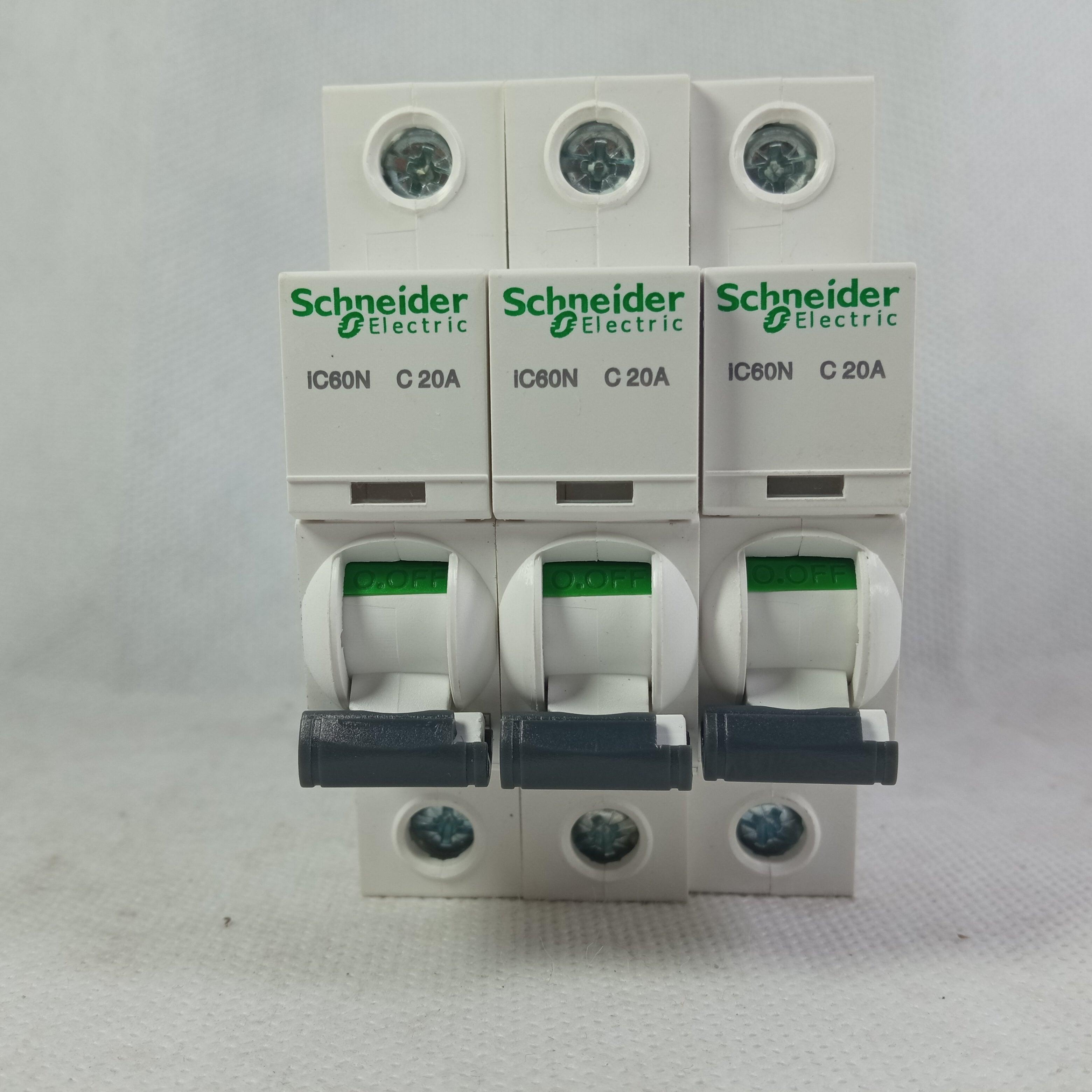 Schneider MCB AC Circuit Breakers China Made in Pakistan - 2 pole / 63A thumbnail 3