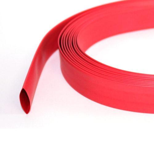 HEAT SHRINK SLEEVE Red  , HEAT SHRINK TUBING WRAP SLEEVES (Red) length 5meter - 25mm thumbnail 5