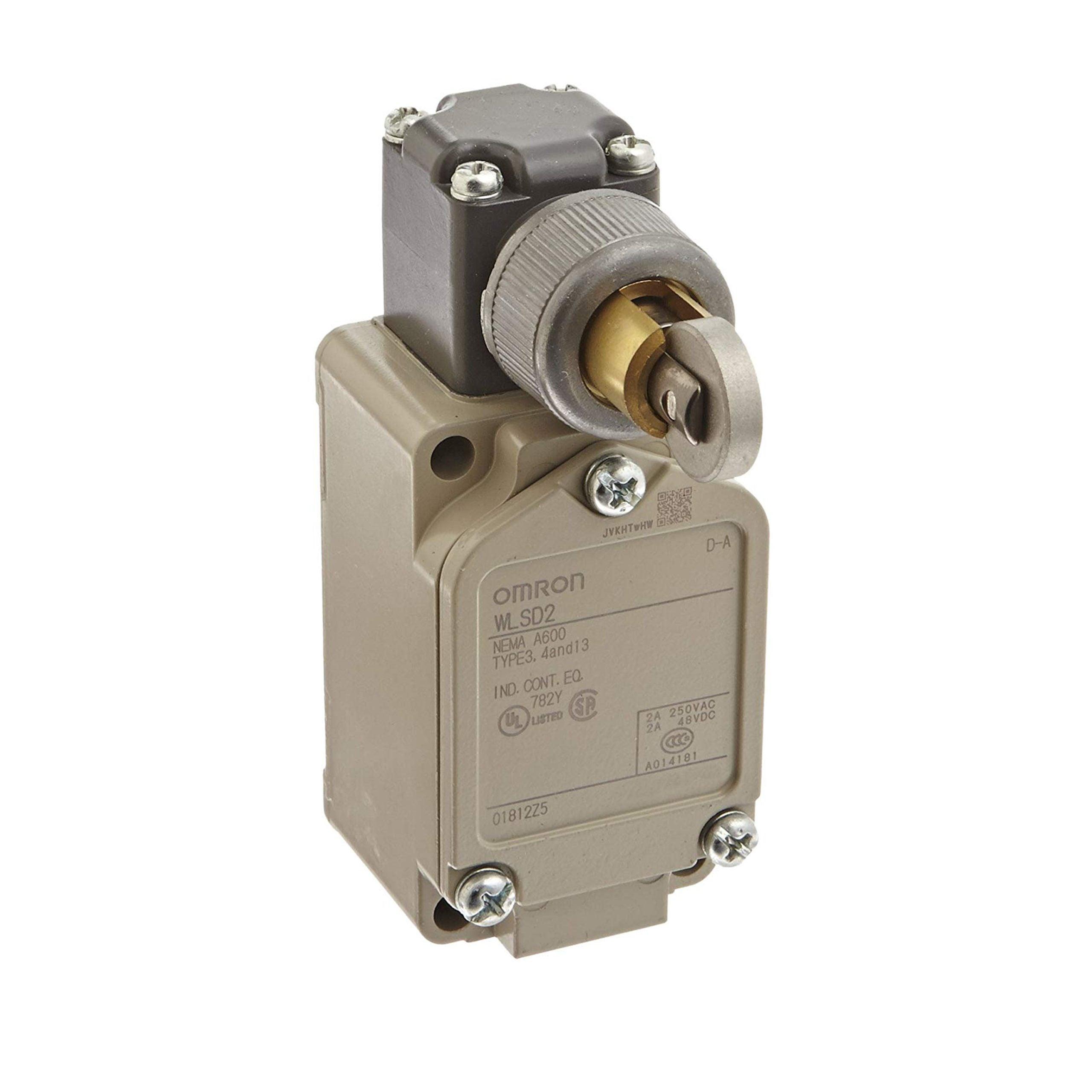 Omron WLSD2 General Purpose Switch, Standard Load, Horizontal Roller Plunger(China made)