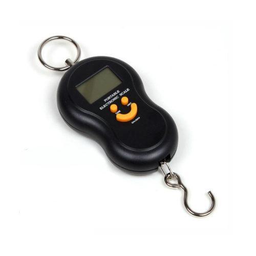 Electronic Scale Digital LCD Balance 50kg / 10g Kitchen Portable Hanging Balance Smile Shape Digital Pocket Display Scale