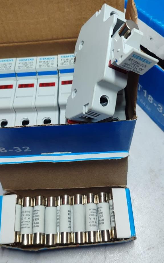 Rt18-32x AC 380v 32a 1 Pole 10x38mm DIN Rail Mount Fuse Holder Base - 25A thumbnail 6