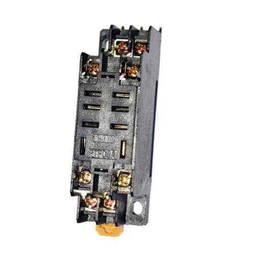 PTF08A 8 pin relay socket base Thick copper 10A Mini Relay Socket Base for LY2 HH62P