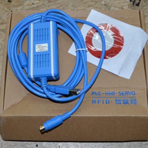 Amsamotion USB-SC09-FX Isolated Communication Cable Suitable Mitsubishi FX Series PLC Programming Cable