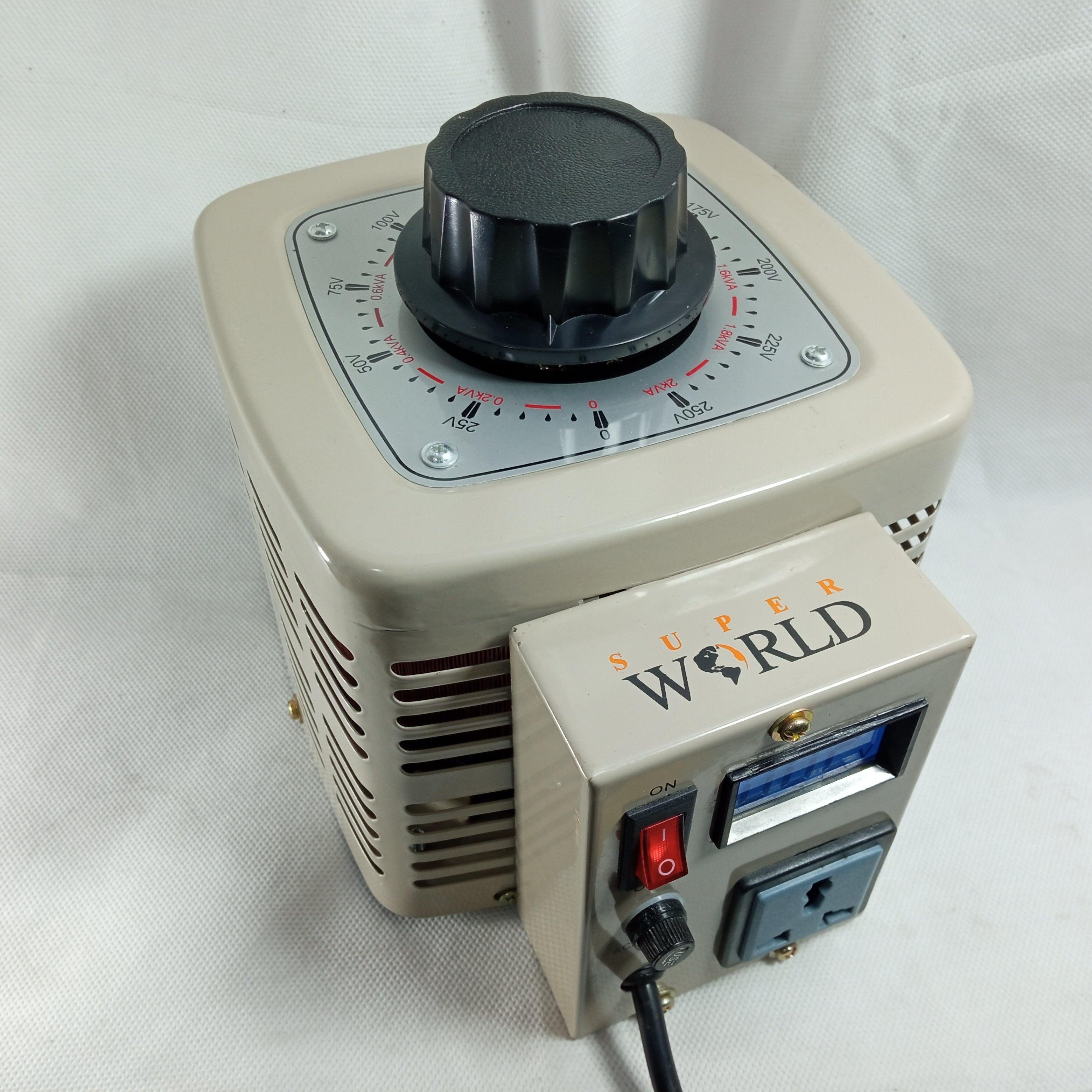 8amp Single Phase Ac 2kVA Voltage Regulators Variable Transformer Variac in Pakistan thumbnail 4