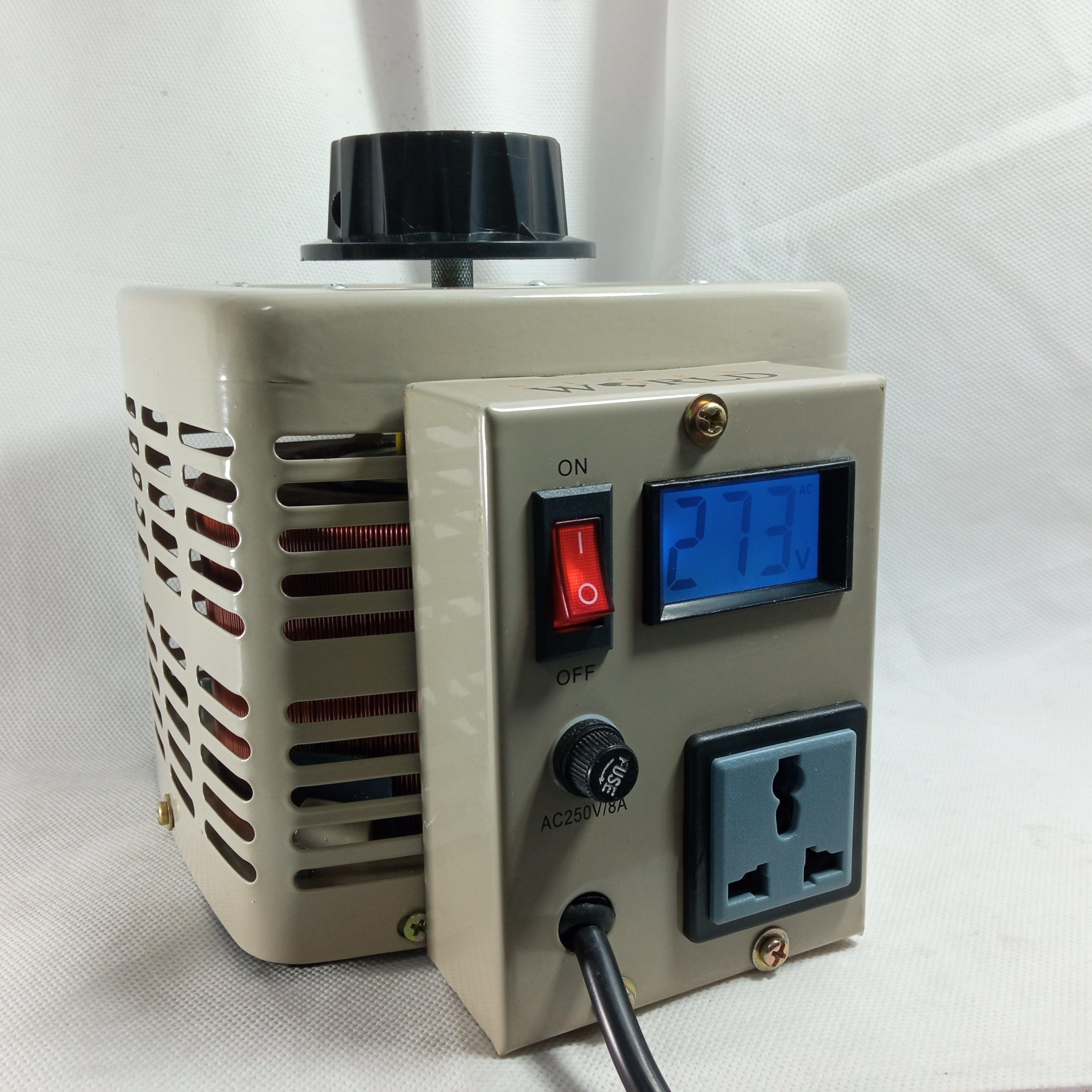 8amp Single Phase Ac 2kVA Voltage Regulators Variable Transformer Variac in Pakistan thumbnail 5