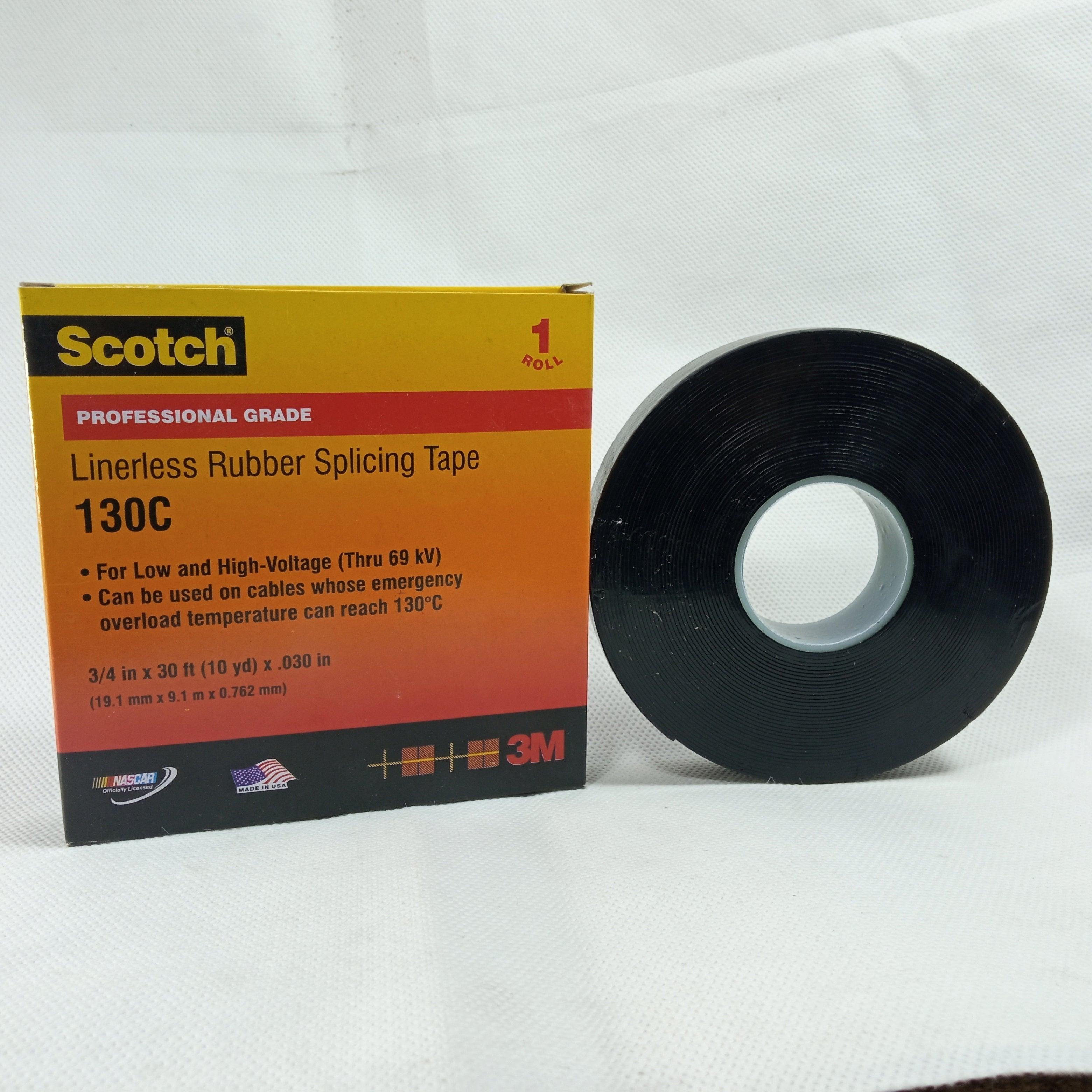Scotch Tape 3M Professional Grade Liner less Rubber Splicing Tape 130C 3/4 x 30ft in Pakistan