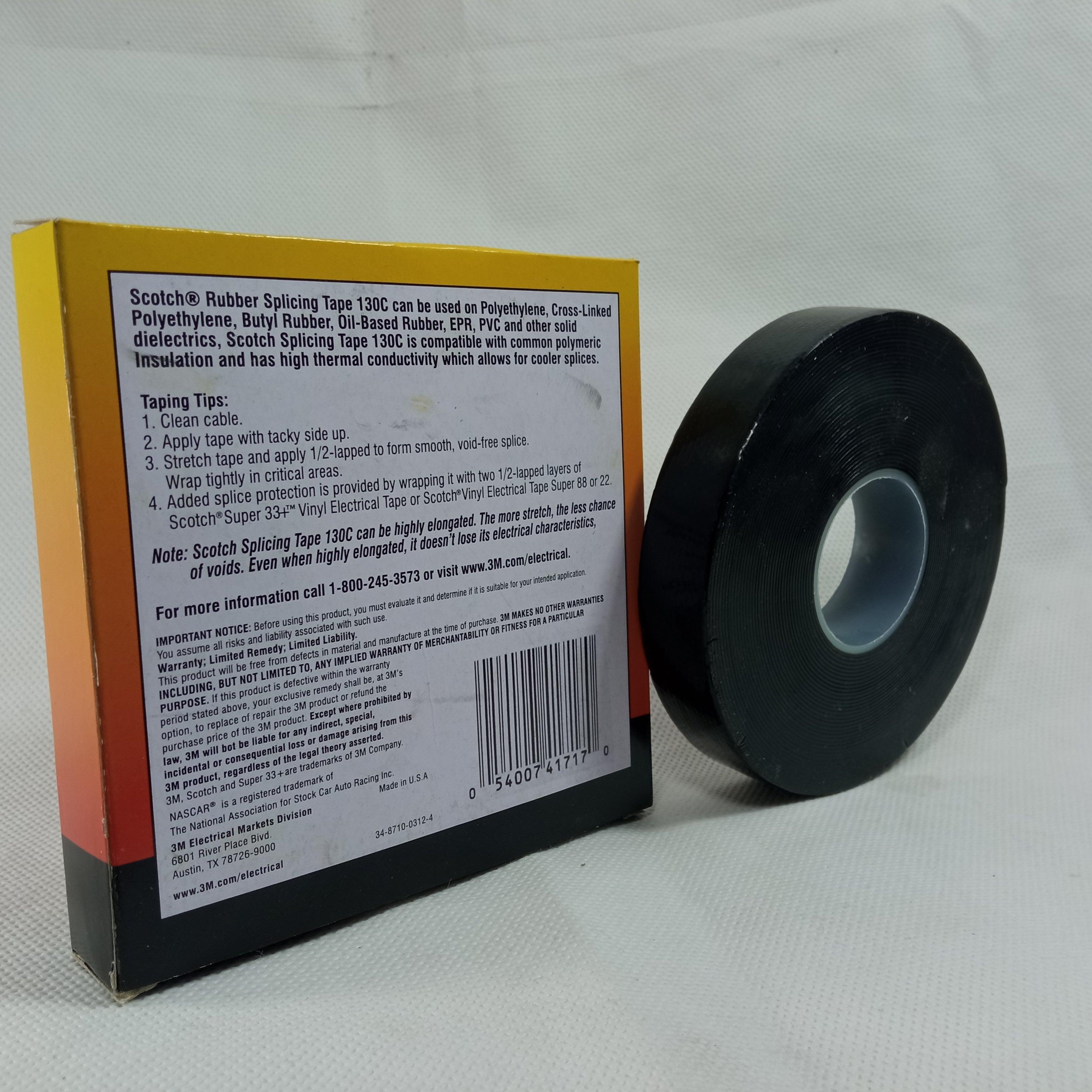 Scotch Tape 3M Professional Grade Liner less Rubber Splicing Tape 130C 3/4 x 30ft in Pakistan thumbnail 2