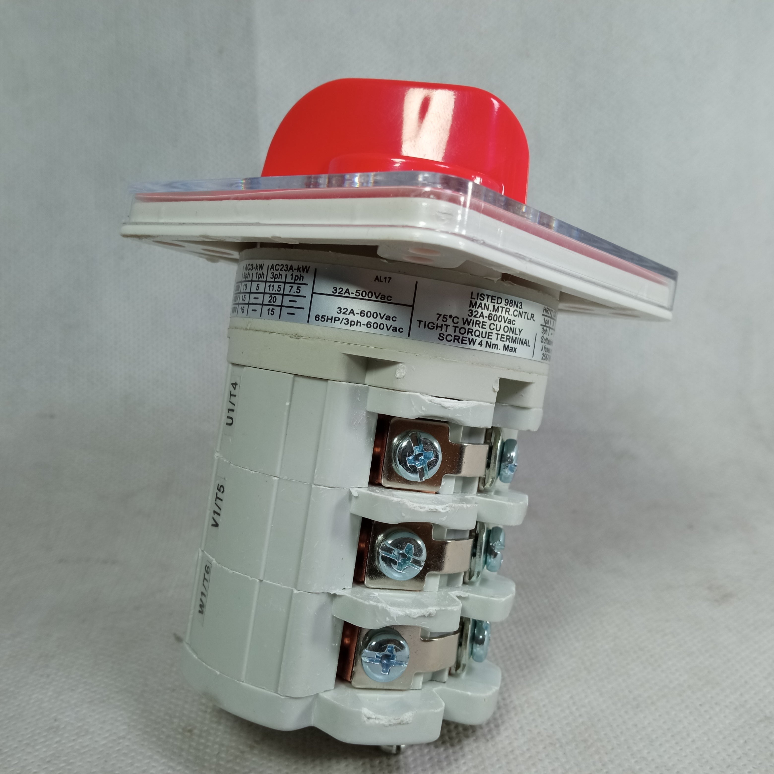 Boneega Rotary Changeover Switch 2 3 4 Pole 1-0-2 in Pakistan - 75A / 2 pole thumbnail 5