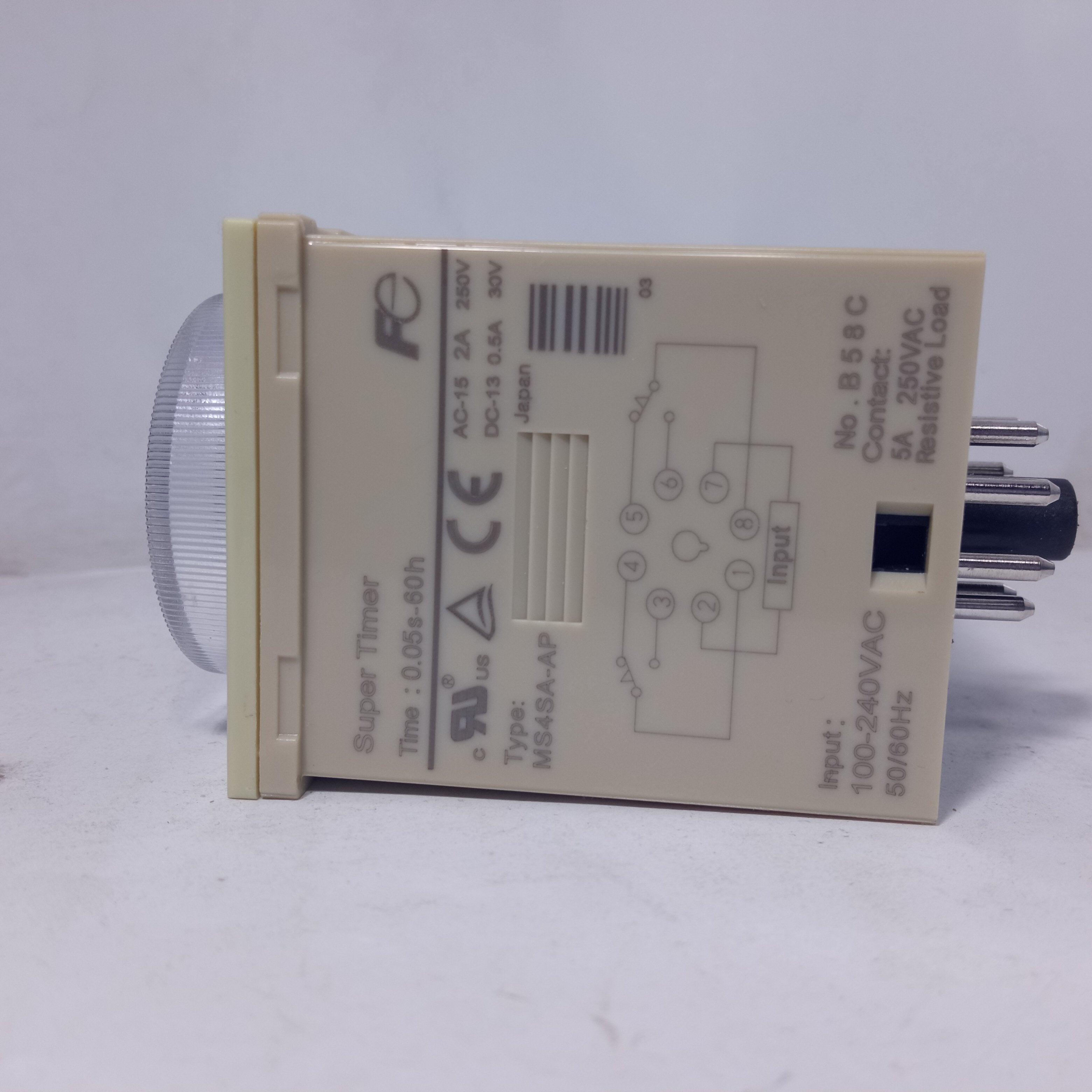 Fuji Electric on-delay timer (china made ) MS4SA in Pakistan thumbnail 2