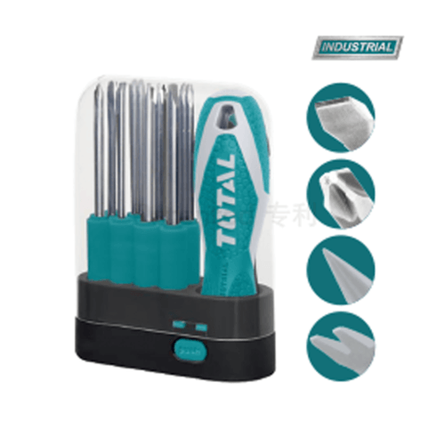 Screw Driver SET 9 DETAILS TOTAL THT250906 thumbnail 3