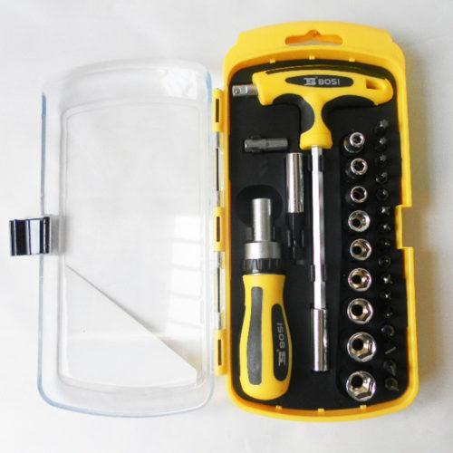 BOSI 29 PCS Screw Driver Socket Set in Pakistan