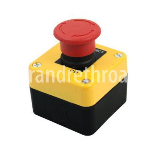 E-Stop Switch, 22mm, NC, Red color