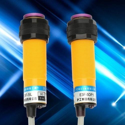 M18 5m Sensing DC E3F-5L, E3F-5DP1 Photoelectric Proximity Switch Photo Sensors - NPN thumbnail 3