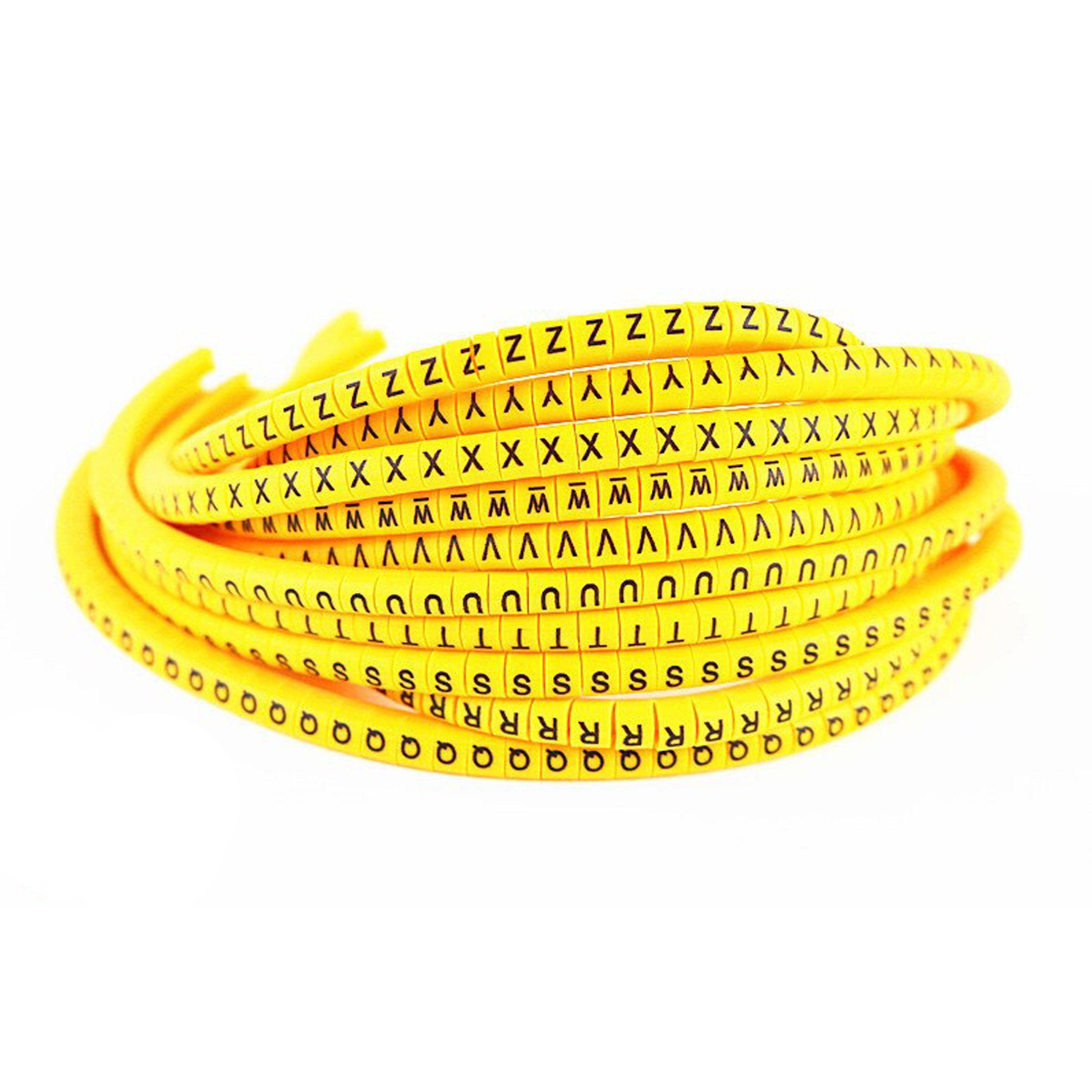 Wire Management Cable Markers Tags in Alphabet A to Z in Pakistan - 6mm