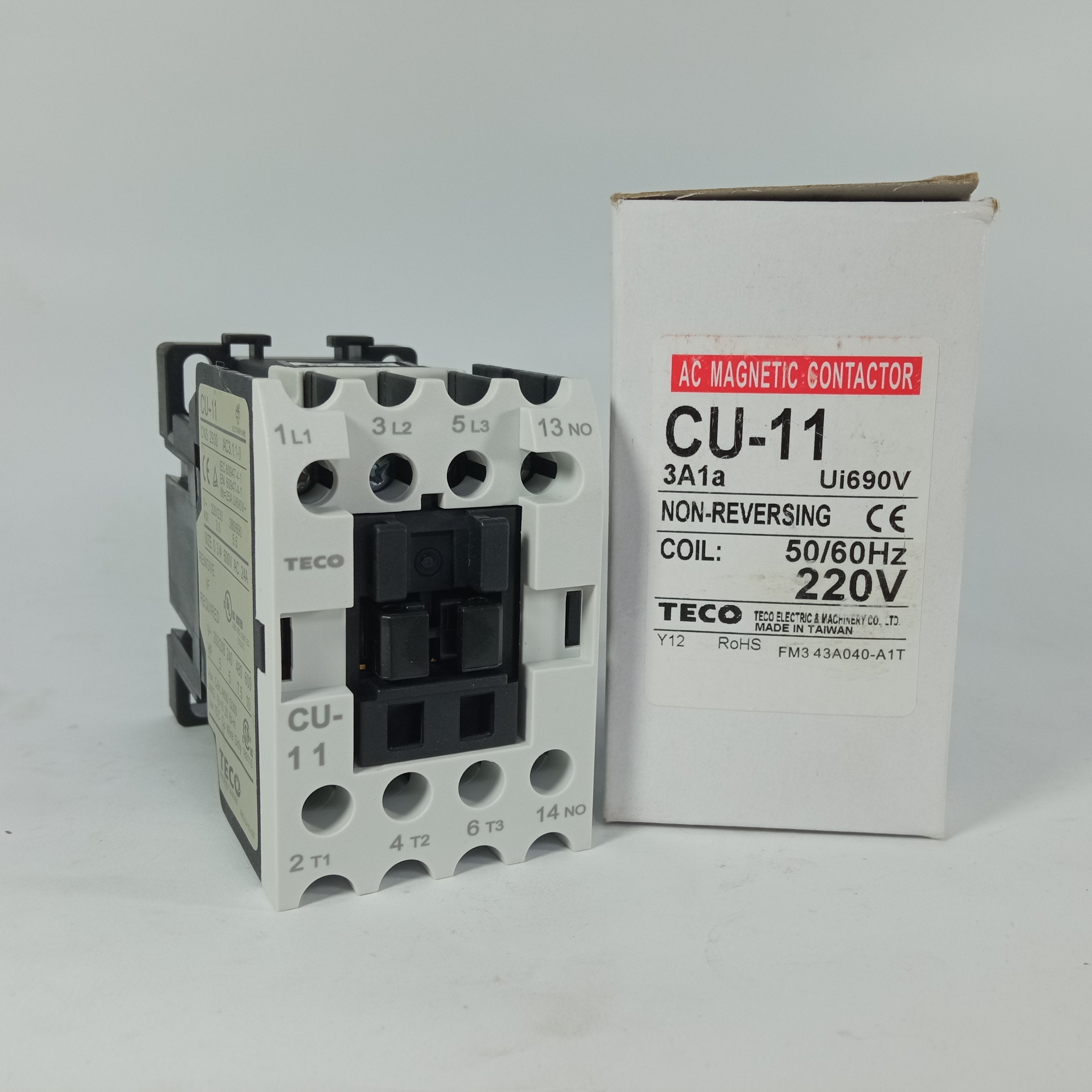 TECO Magnetic contactor Cu-11 to Cu-150 in Pakistan - CU-125