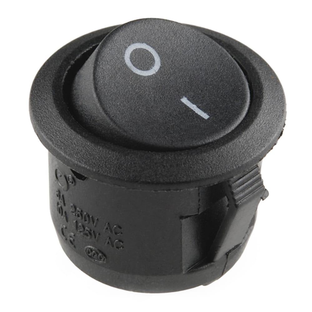 SPST Round Rocker Switch 30 Pcs in One Pack in Pakistan