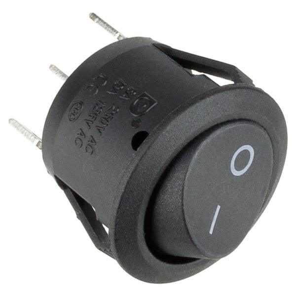 SPST Round Rocker Switch 30 Pcs in One Pack in Pakistan thumbnail 2