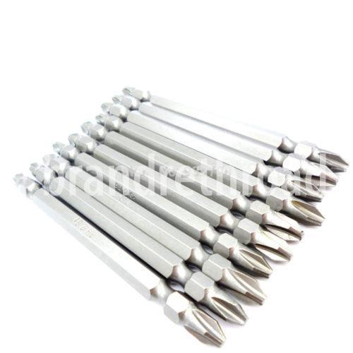 PH2 Double Ended Power Bit Set   Hex Shank For Cordless Drill thumbnail 3