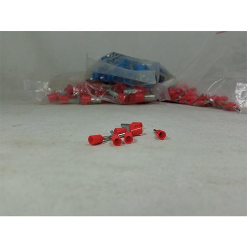 Insulated Cable Lugs Tubeless type Thimble Around 90 Piece in Packet in Pakistan - 1mm / Red thumbnail 6
