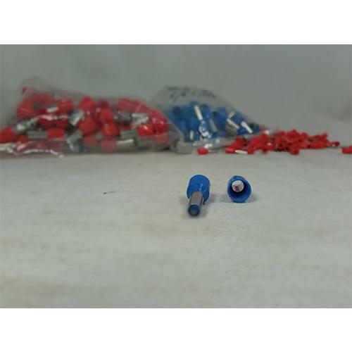 Insulated Cable Lugs Tubeless type Thimble Around 90 Piece in Packet in Pakistan - 10mm / Blue thumbnail 2